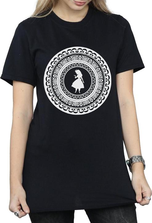 Immagine prodotto Disney Alice In Wonderland Circle Maglietta Ampia Donna (M)