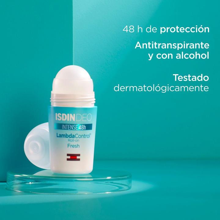 Actual product image Isdin Lambda Alcohol-Free Deodorant Roll-On 50ml (Roll-on, 50 ml)