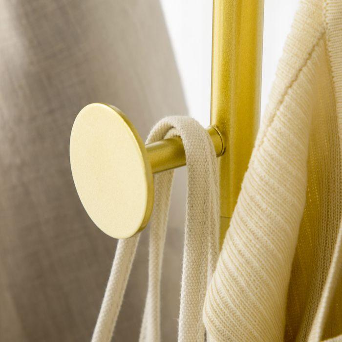 Actual product image Swisshandel24 Garderobenständer Kleiderständer mit Haken Garderobe für Kleidung, Hüte