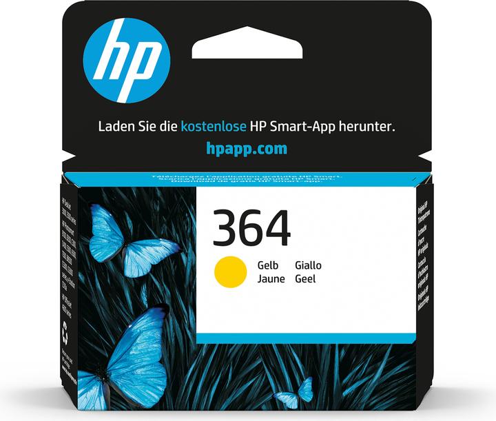 Produktbild HP 364 - Gelb - Original - Tintenpatrone - für Deskjet 35XX (Y)