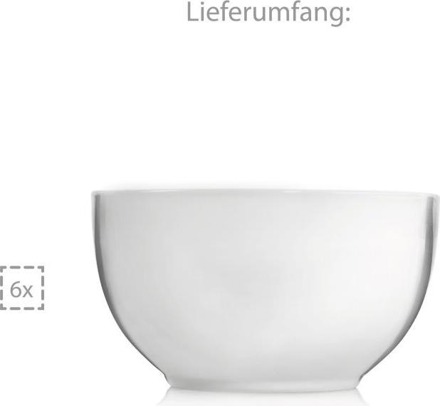 Produktbild Sänger Geschirr Dessertschalen Sunfort (0.40 l, 6 x)