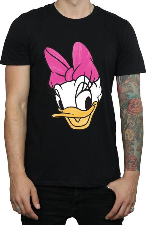 Actual product image Disney Mens Daisy Duck Head Painted T-Shirt (XXL)