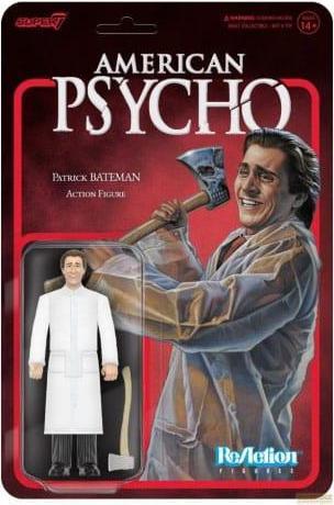 Produktbild Super7 American Psycho (2000) ReAction Actionfigur Wave 01 Patrick Bateman (Raincoat) 10 cm