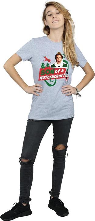 Produktbild Elf Son Of A Nutcracker Boyfriend Fit TShirt (XL)