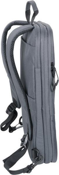 Produktbild Troika CYCLE EXPANDABLE Laptop-Rucksack aus recyceltem Meerenplastik, 100% rPET, dunkelgrau (14 l)