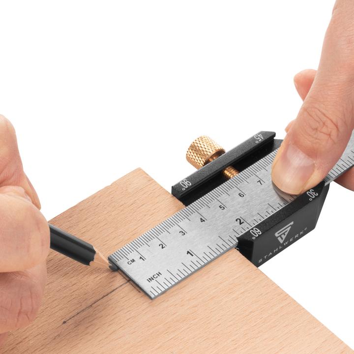 Produktbild Stahlwerk Winkel-Anschlaglineal | Markierungslehre | Anreisslehre