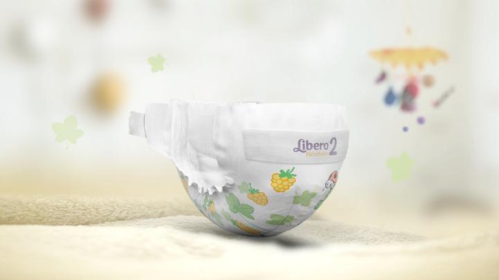 Produktbild Libero Newborn 2 (Gr. 2, Tragepack, 34 Stück)