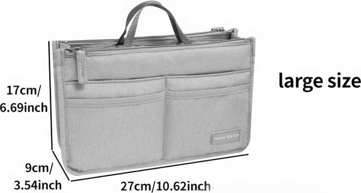 Actual product image Only-Bags.Store Multifunctional & portable storage bag with double zips, large capacity