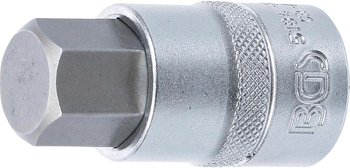 Produktbild BGS Bit-Einsatz | Antrieb Innenvierkant 12,5 mm (1/2") | Innensechskant 19 mm (12,5 mm)