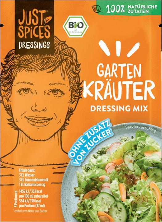 Produktbild Just Spices Gartenkräuter Bio (24 g)