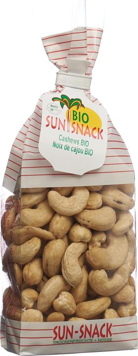 Actual product image Sun Snack Kernels Cashew Organic (200 g)