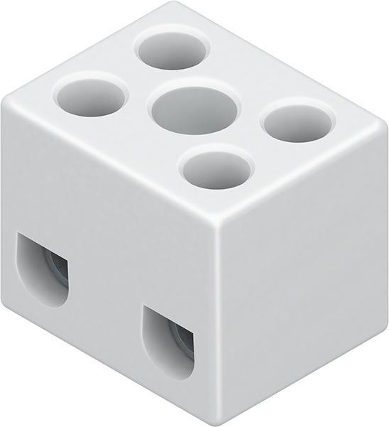 Produktbild Kleinhuis 1127.G Anschlussklemme 4 qmm, Porzellan, 2polig