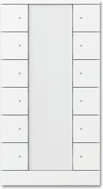 Produktbild Busch-Jaeger BJ 6330/60 Bedienelement 12f studioweiss