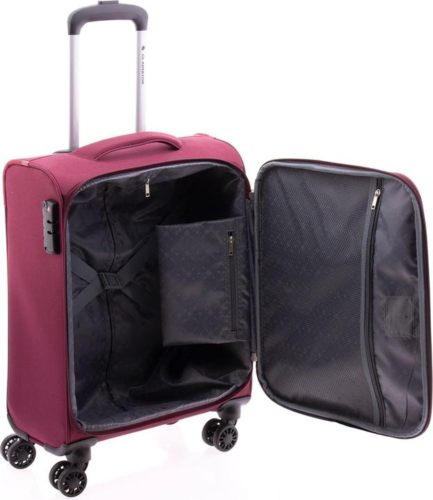 Produktbild Wüsthof 3700 4 Rollen Kabinentrolley 55 cm mit Dehnfalte (36 l, Handgepäck (bis 50l))