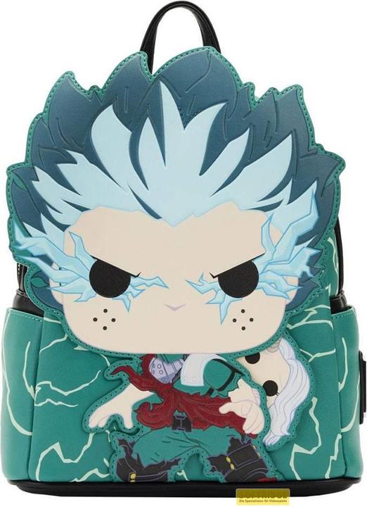 Actual product image Funko Loungefly: Pop! My Hero Academia - Deku Infinity Cosplay Mini Backpack