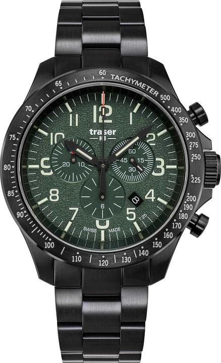 Actual product image Traser P67 Officer Pro Chrono (Chronograph, 46 mm)