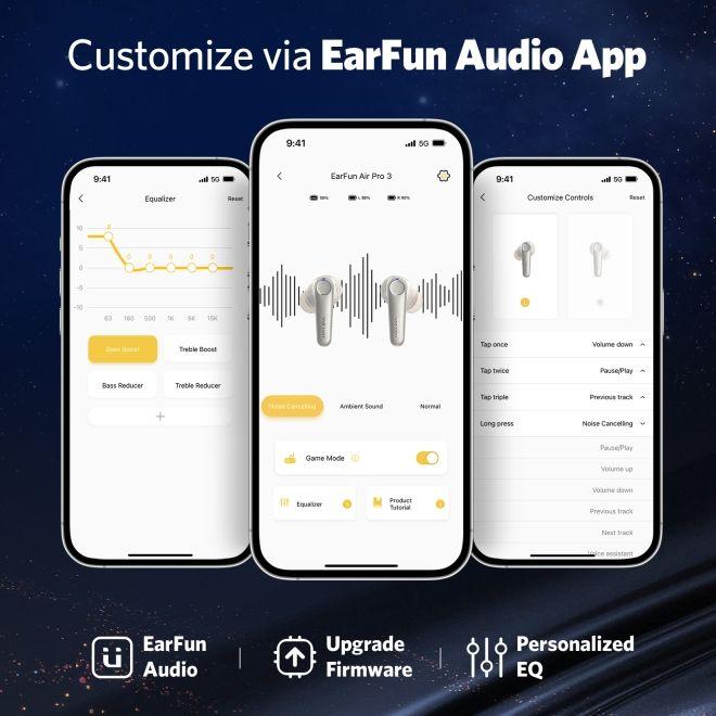 Produktbild EarFun Air Pro 3 (ANC, 7 h, Kabellos)