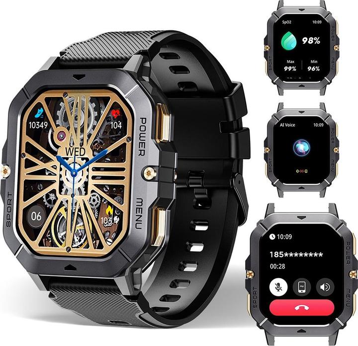 Actual product image Oukitel Smartwatch BT101 Black