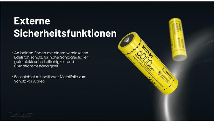 Produktbild Nitecore NL2160 (1 Stk., 21700, 6000 mAh)