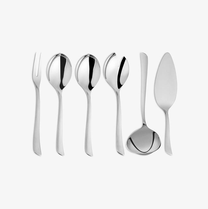 Productafbeelding WMF Bestekset 12 personen Virginia 66st hol handvat roestvrij staal 18/10 mat (66 Stuk, Bestekset)