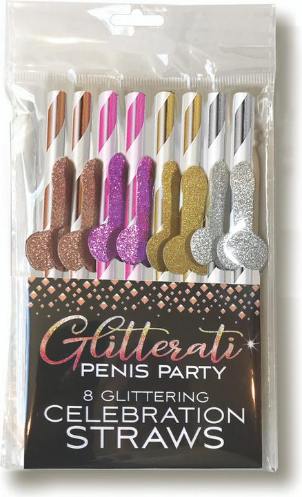 Image du produit Little Genie Productions Pénis Glitterati, bouquets de cocktail de fête