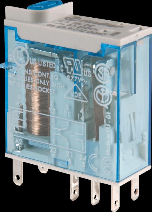 Produktbild Finder Relais 8A 12VDC 2-Wechsler