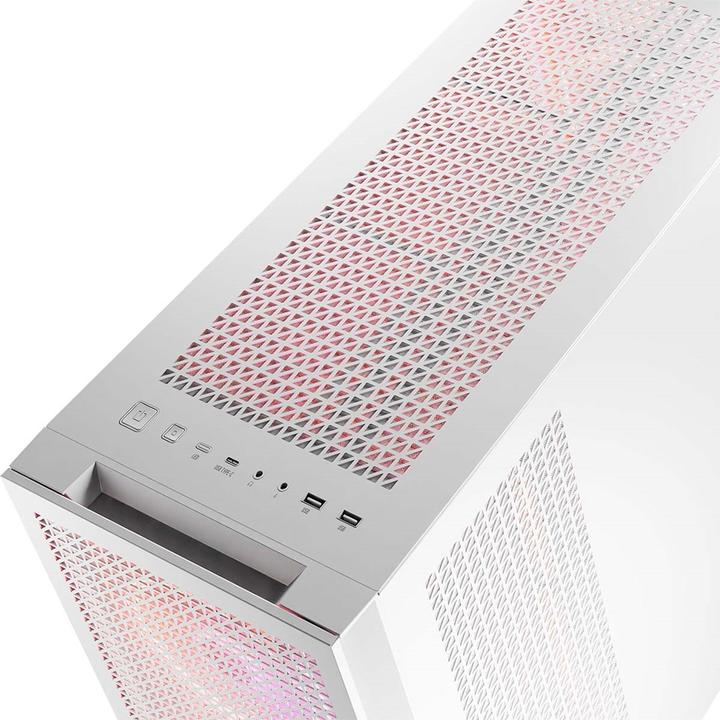 Actual product image Modecom Volcano Expanse T Apex ARGB biała (mATX, Mini-ITX)