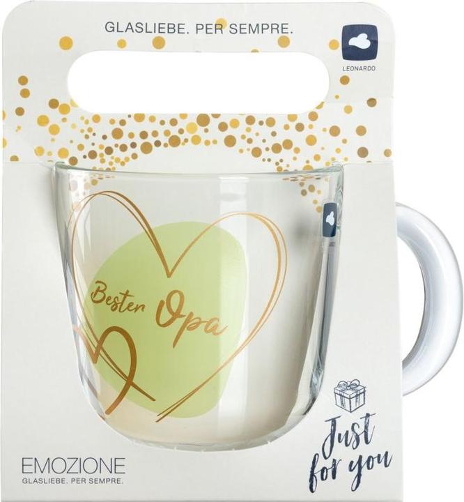 Produktbild Leonardo Kaffeetasse Emozione -Bester Opa 400 ml, 1 Stück (400 ml, 1 x)
