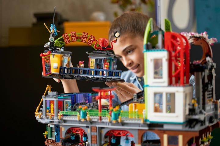 Immagine prodotto LEGO I mercati di Ninjago City (71799, LEGO Ninjago, Set LEGO rari)