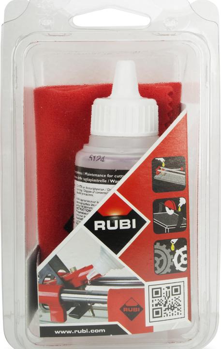 Produktbild Rubi Ein Set zur Pflege der Führungen von Fliesenschneidern