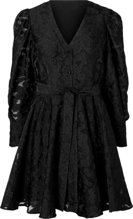 Image du produit Selected Femme Robe fleurie à manches bouffantes (34)