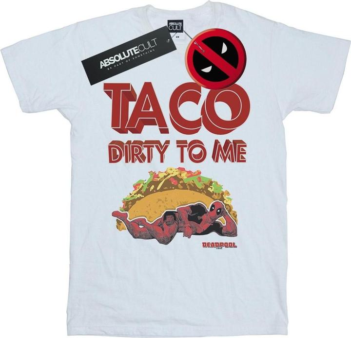 Image du produit - T-shirt DEADPOOL TACO DIRTY TO ME - Homme (XL)
