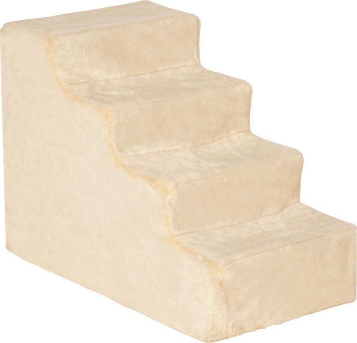 Produktbild PawHut Haustiertreppe mit abnehmbarem Bezug (Hund, Waschbar, Faltbar)