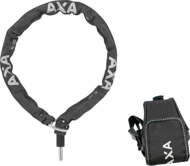 Image du produit AXA Chaîne d'insertion RLC pour Defender 100cm + sac de protection (100 cm)