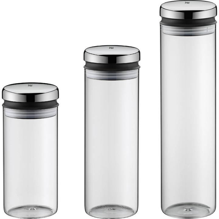 Produktbild WMF Vorratsdose Vorratsglas mit Deckel 36cm Depot Bohnen Müsli grosse Öffnung (2 l)
