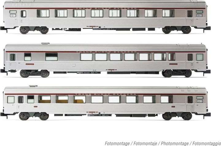 Produktbild Arnold SNCF 3er-Set TEE Cisalpin Mailand – Paris 1/2 Vru (Spur IIG)