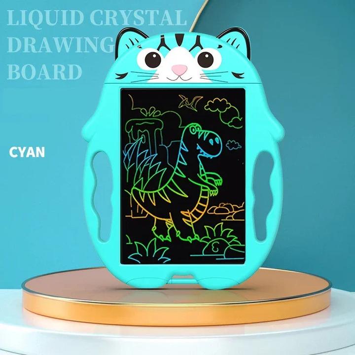 Activity Board Table à dessin pour enfants 9 pouces écran LCD tablette d'écriture dessin animé animal électronique