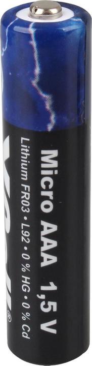 Image du produit XCell Pile au lithium XTREME AAA 4 (4 pcs, AAA, 1000 mAh)