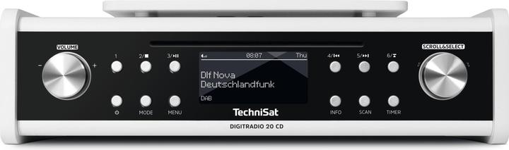 Image du produit TechniSat CD DigitRadio 20 (DAB+ DAB, FM)