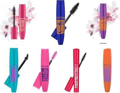 Miss Sporty Pump Up Booster Mascara Mascara 001 Black 12Ml (001 black)
