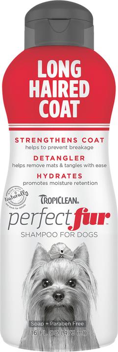 Tropiclean PERFECT FUR LONG HAIRED COAT SHAMPOO - 473ML (719.1820) (473 ml, Flüssiges Shampoo)