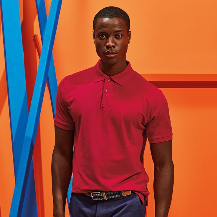Actual product image Asquith & Fox Cotton polo shirt from organic farming (L)