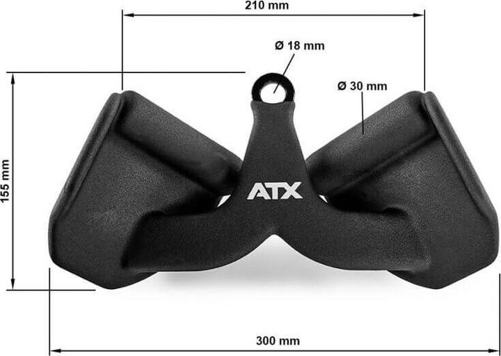 Actual product image ATX Foam Grip - Rowing handle narrow 20 cm - inside