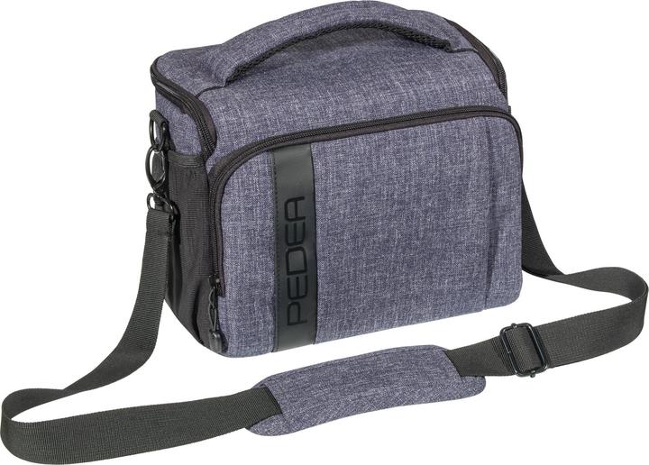 Produktbild Pedea Fashion grau Kompaktes Gehäuse Schwarz (Kamera Beutel)