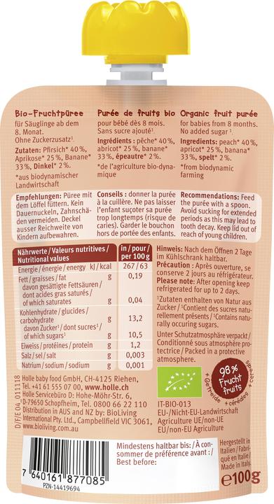 Image du produit Holle Pouchy (100 g)