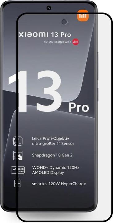 Produktbild Protectorking 3x Ceramic-Glass Full Cover HD Klar (3 Stück, Xiaomi 13 Lite)