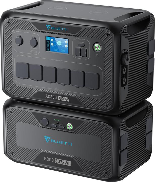 Actual product image Bluetti AC300+B300 (3072 Wh, 21.60 kg)