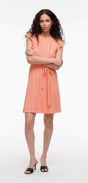 Image du produit Vila VIDELAIA Kurzes Kleid mit angeschnittenen Ärmeln (S)