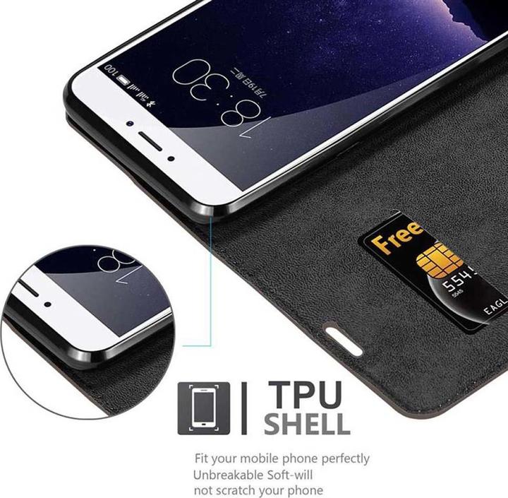 Produktbild Cadorabo Book Invisible Magnet Cover (Meizu MX6)