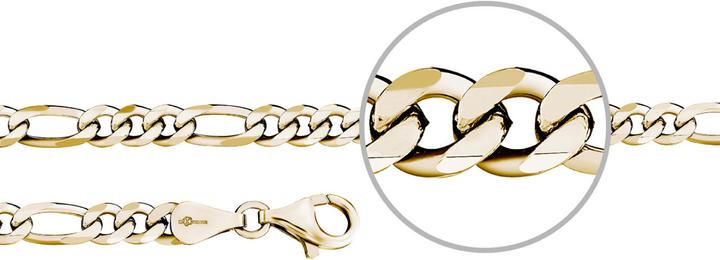 Immagine prodotto Der Kettenmacher Collana Figaro (Argento 925, 50 - 55 cm)